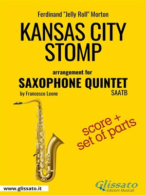 cover image of Kansas City Stomp--Saxophone Quintet score & parts